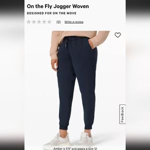 Lululemon On the Fly Jogger Size 10
